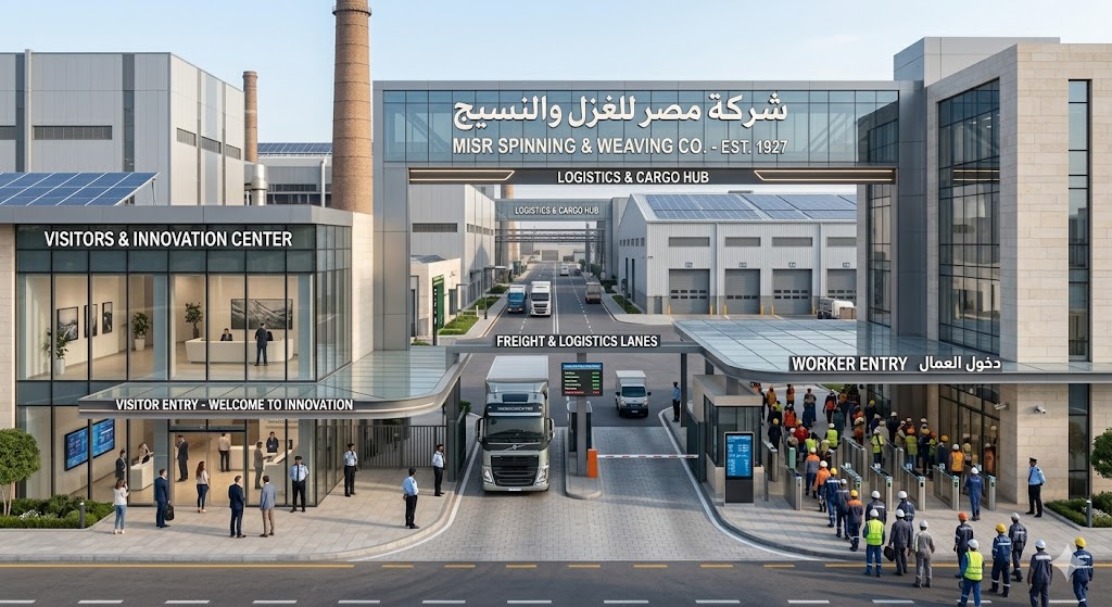 نظام إدارة الزوار للمصانع