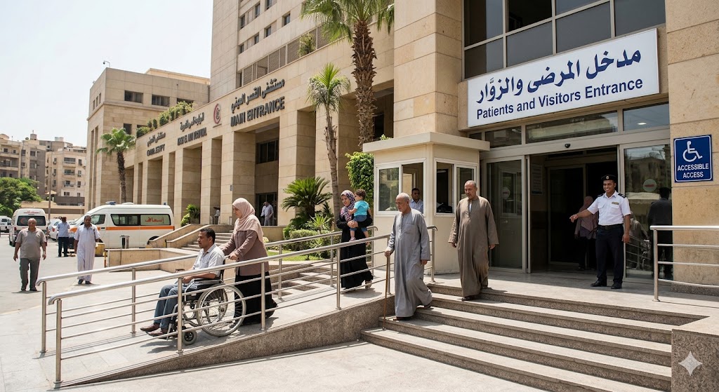 نظام إدارة الزوار للمستشفيات